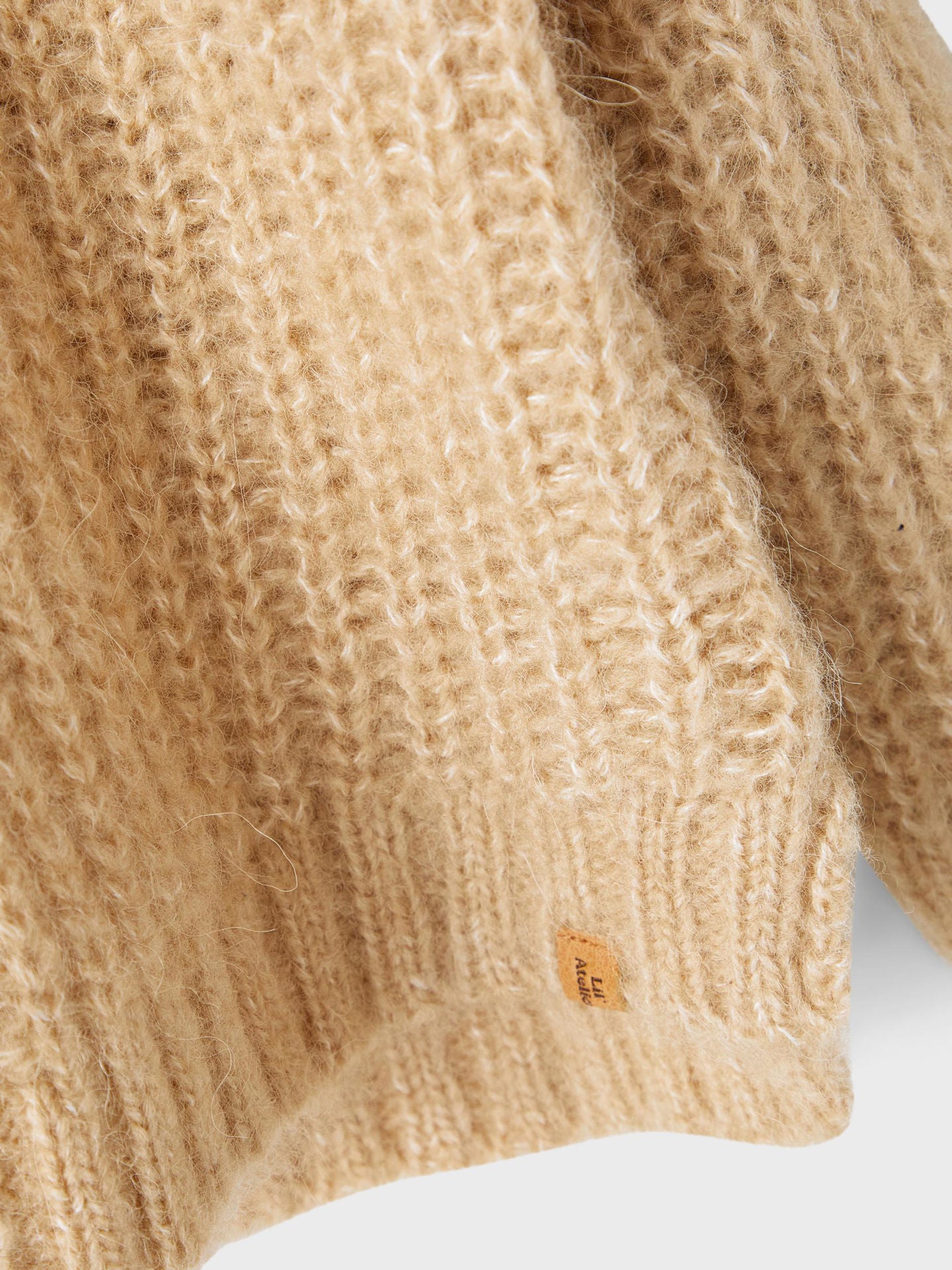 Lil' Atelier Cosy fluffy wool knit jumper