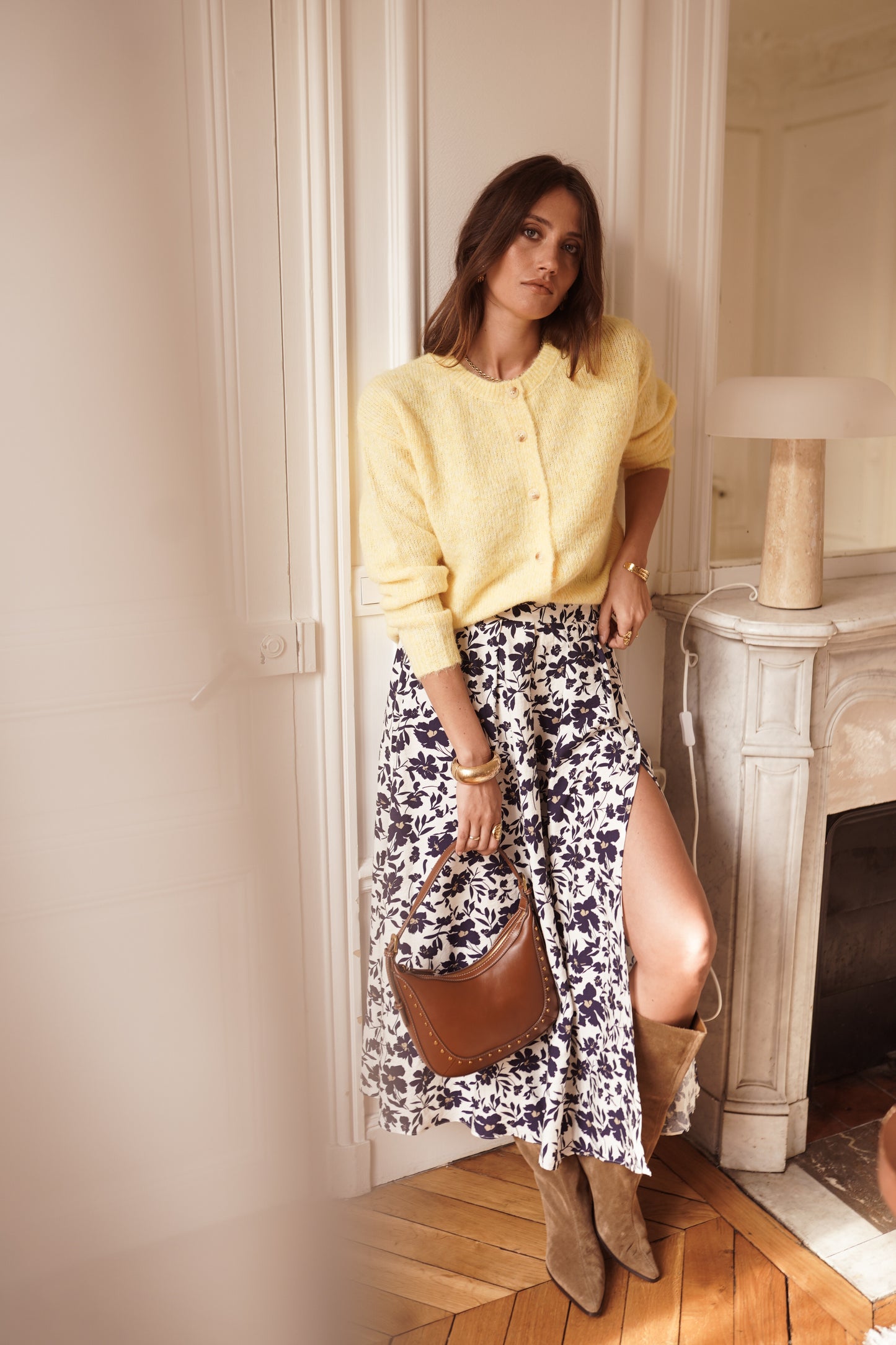 Stella yellow cardigan