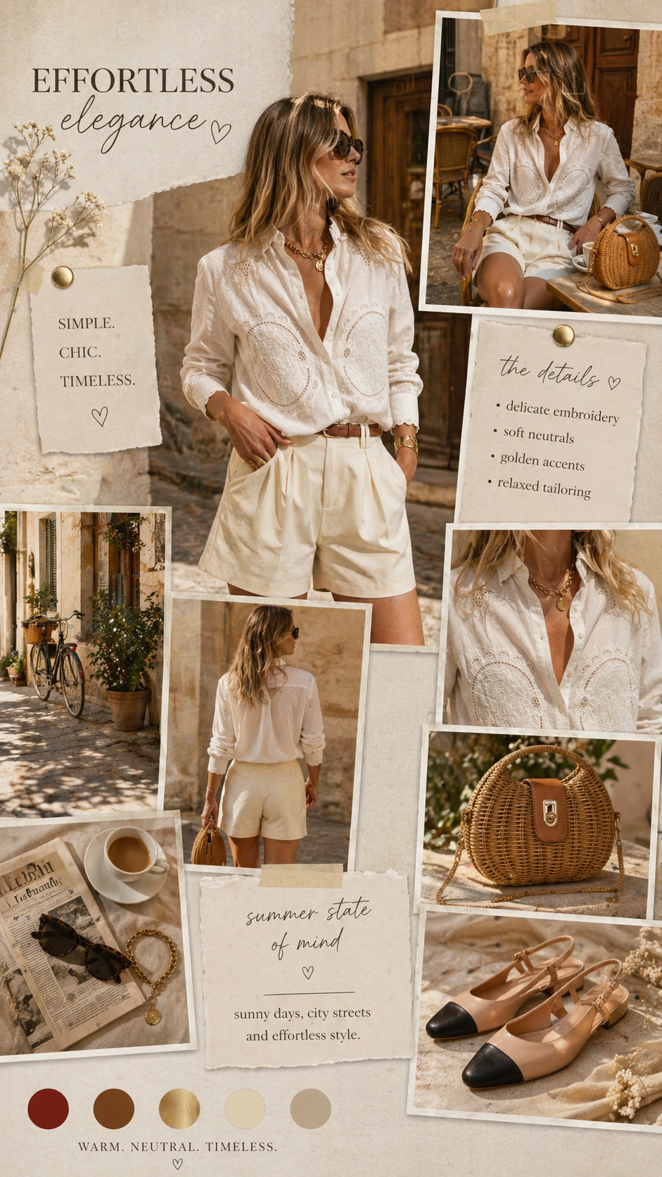 Suri white embroidered shirt