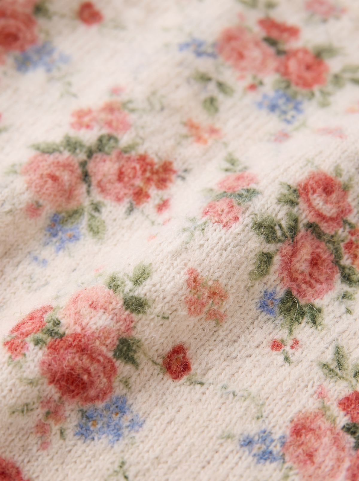 Stella pink floral jumper