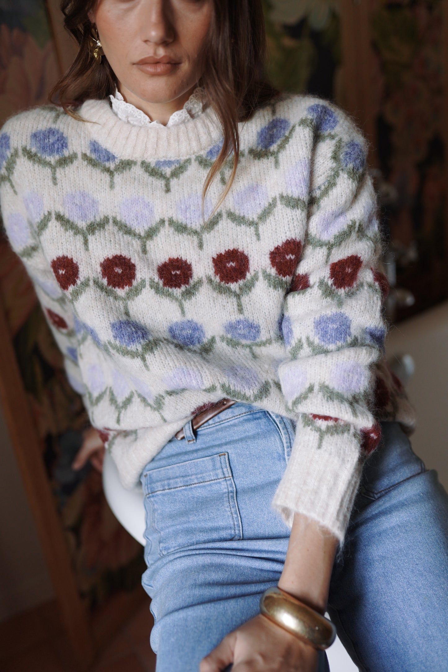 Mia floral jumper