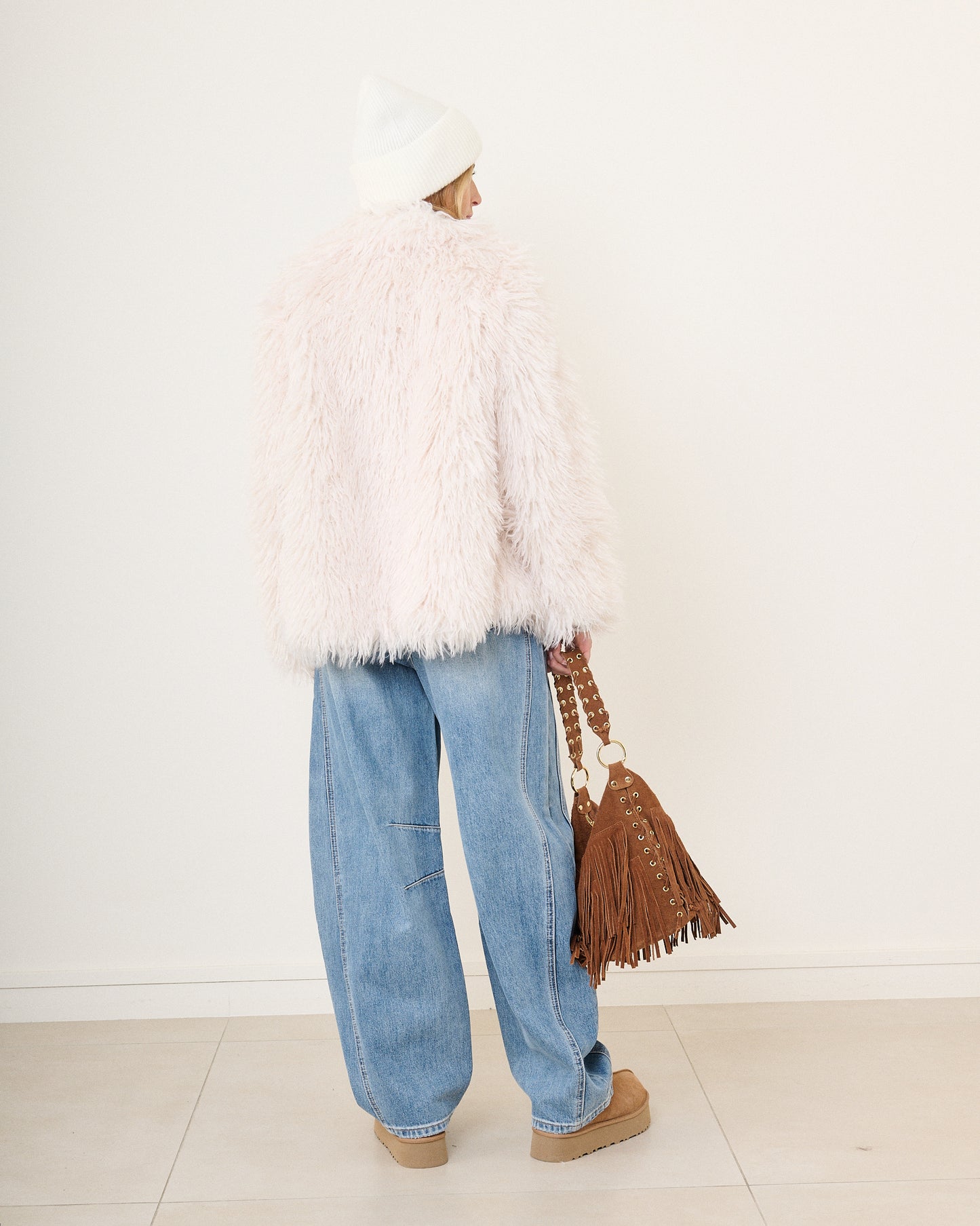 Constance nude fur coat