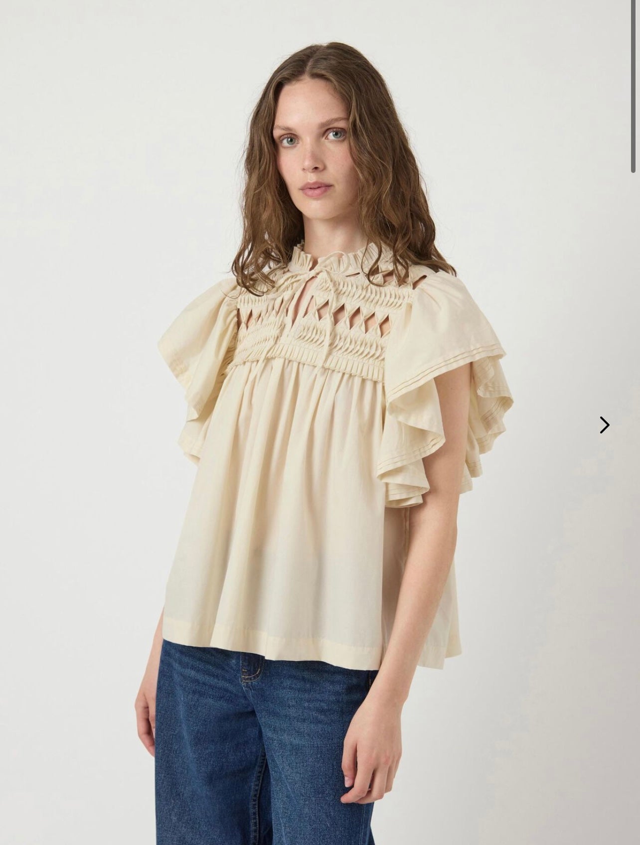 YASLUERA SHORT SLEEVED BLOUSE