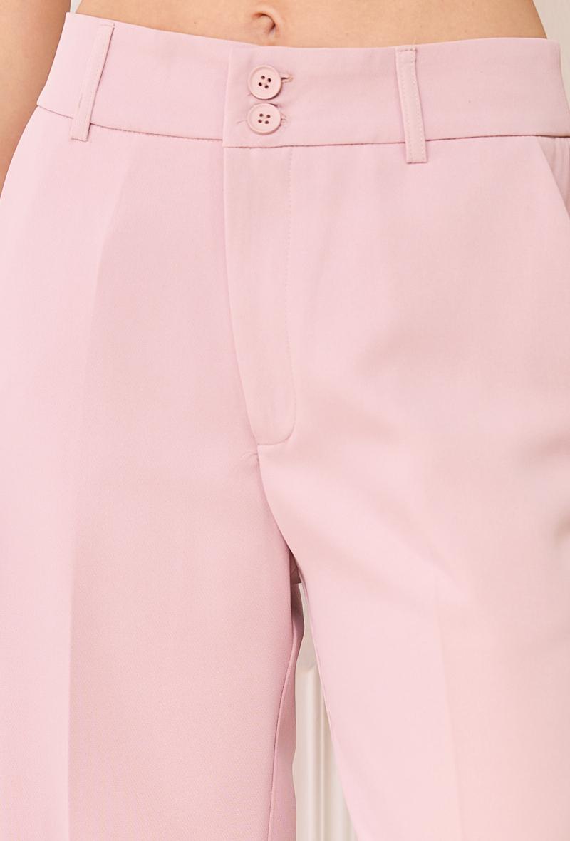 Eliza powder pink suit trousers