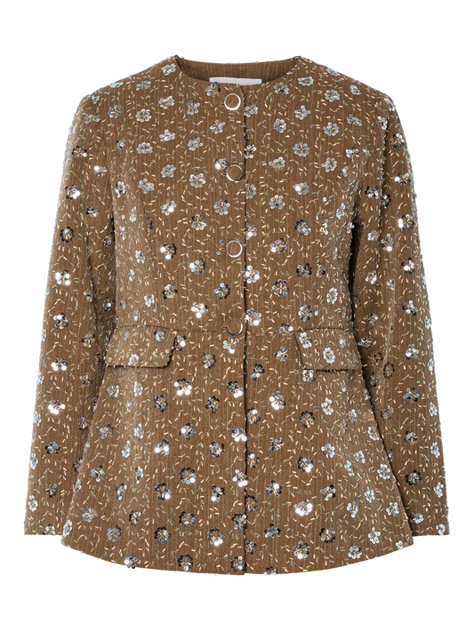 YASSOLLER LS SEQUIN BLAZER - SHOW