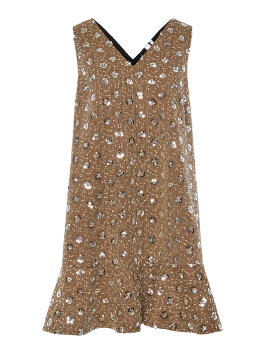 YASSOLLER SL SEQUIN DRESS - SHOW