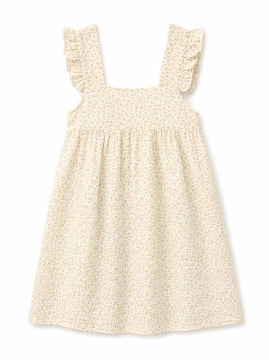 Lyra cheesecloth floral sun dress