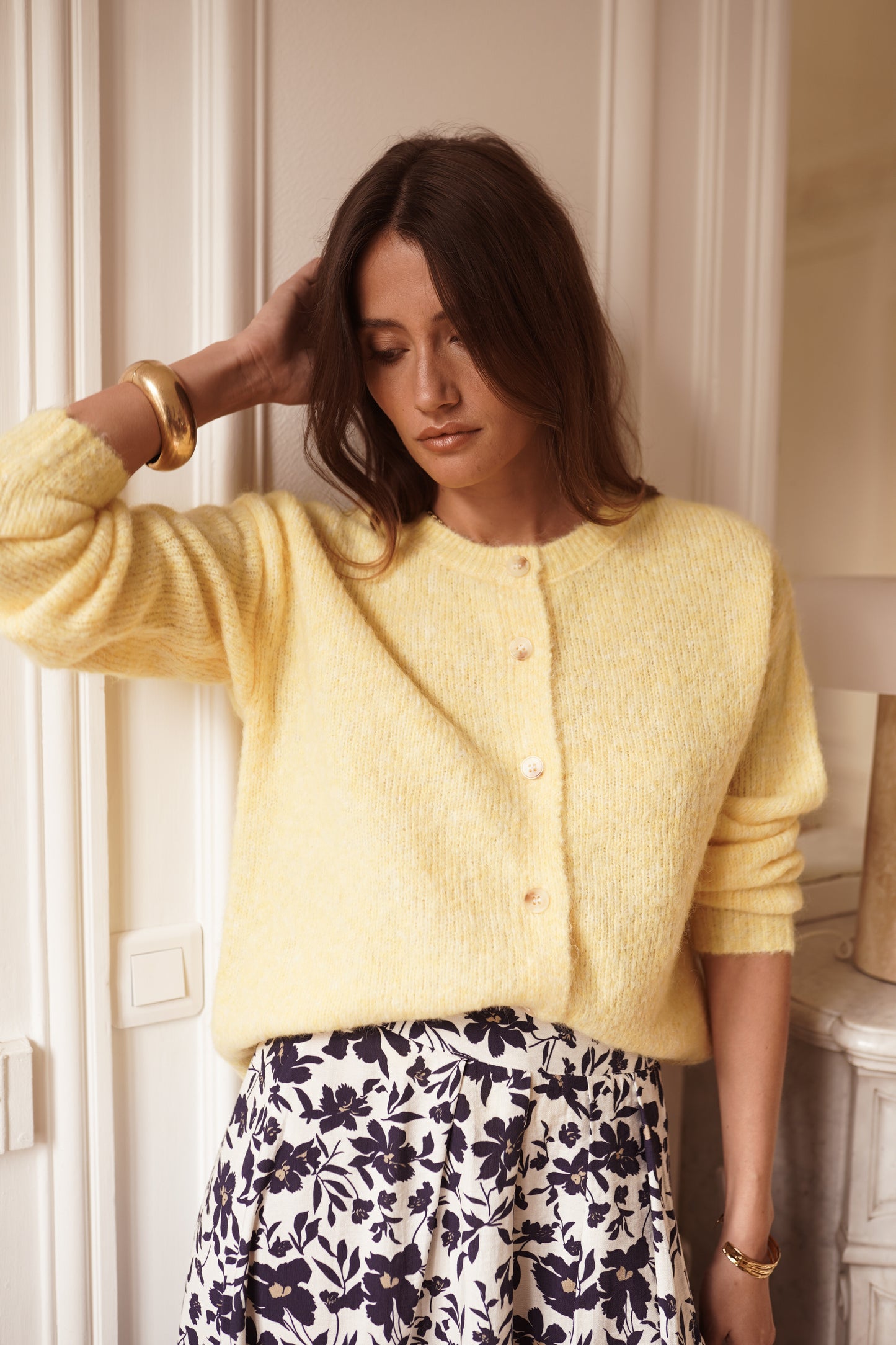 Stella yellow cardigan