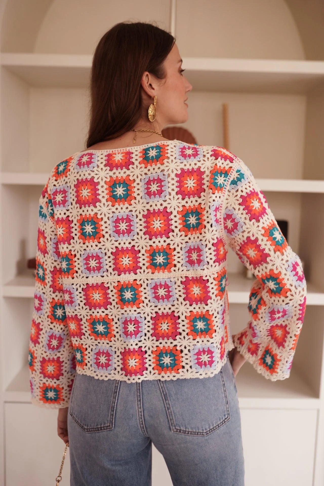 Sam crochet crop jumper