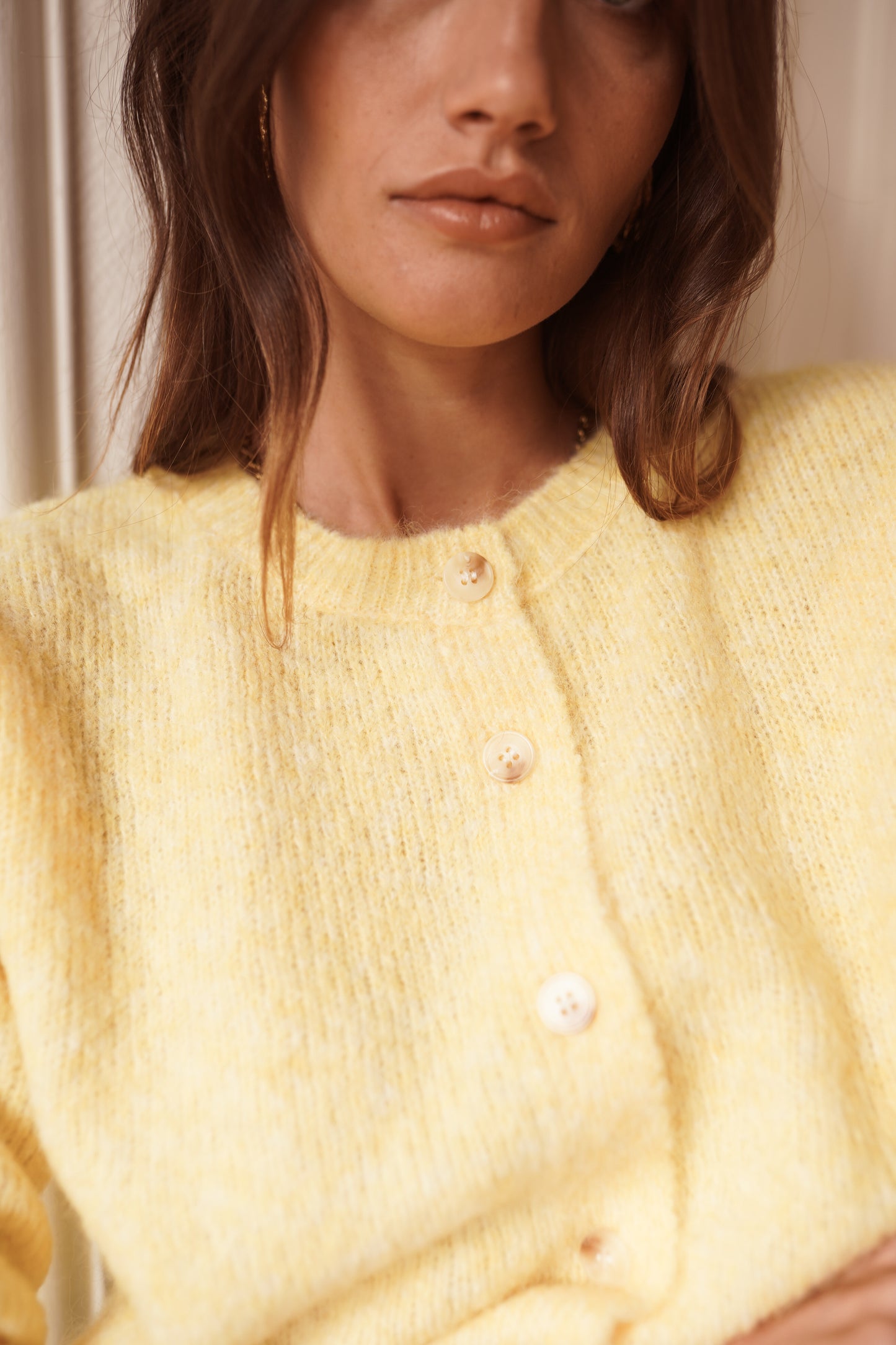 Stella yellow cardigan