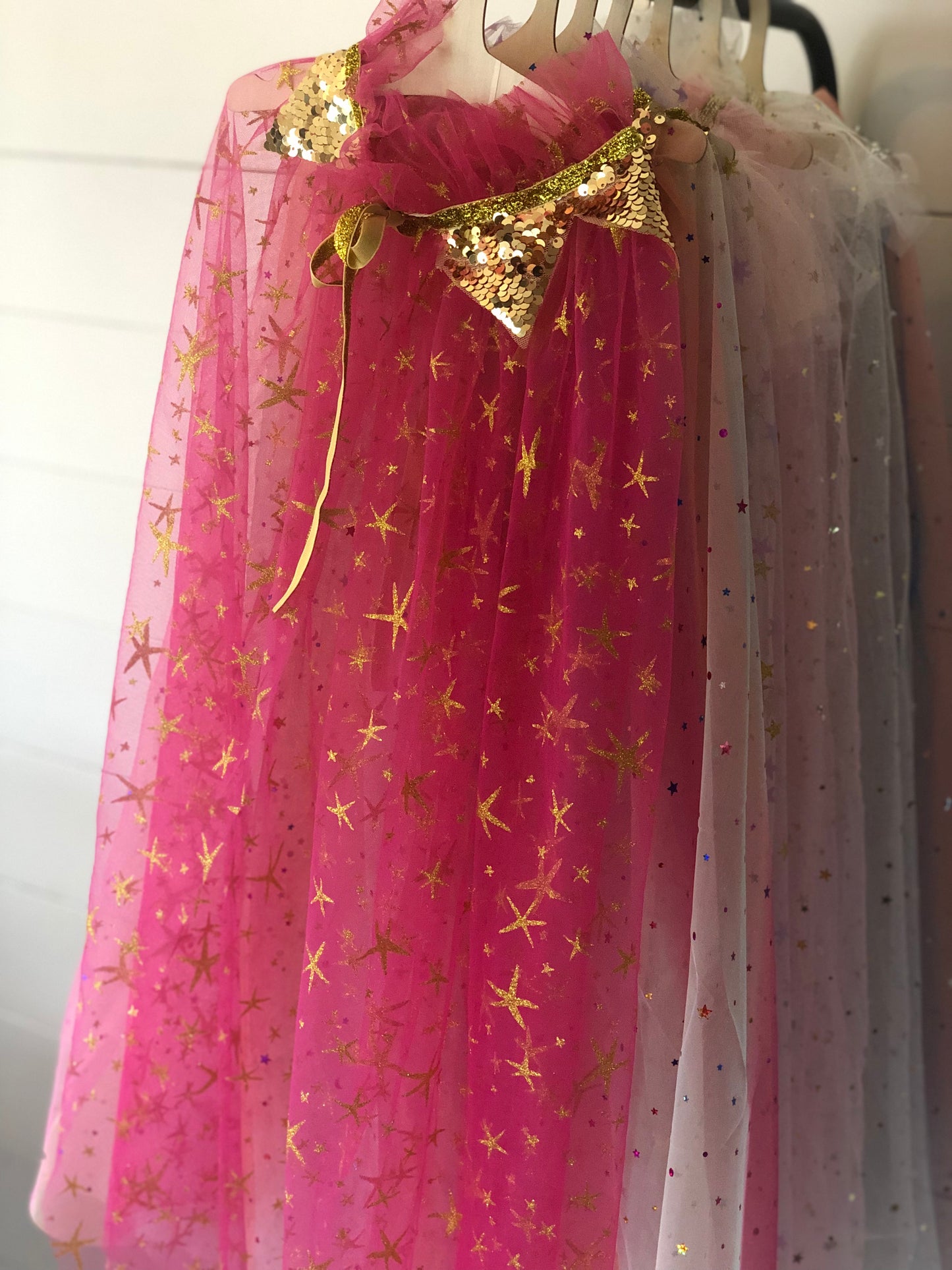 Sparkle Sequin Dress up Cape (Various colours)