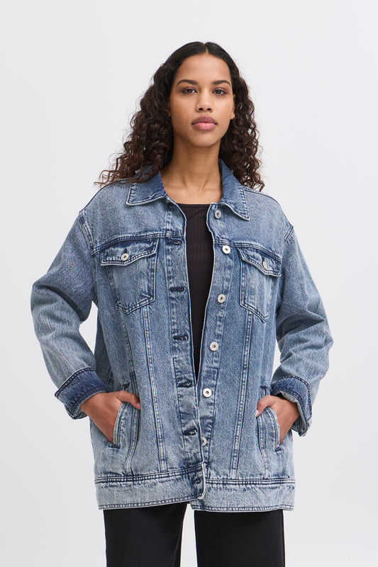 IHNAOMY oversized denim jacket