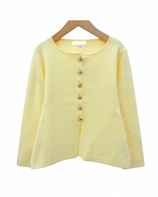 Margot yellow cardigan