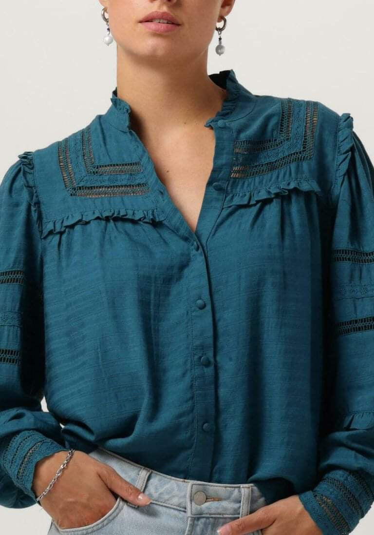 YASHENJA Organic cotton embroidered shirt