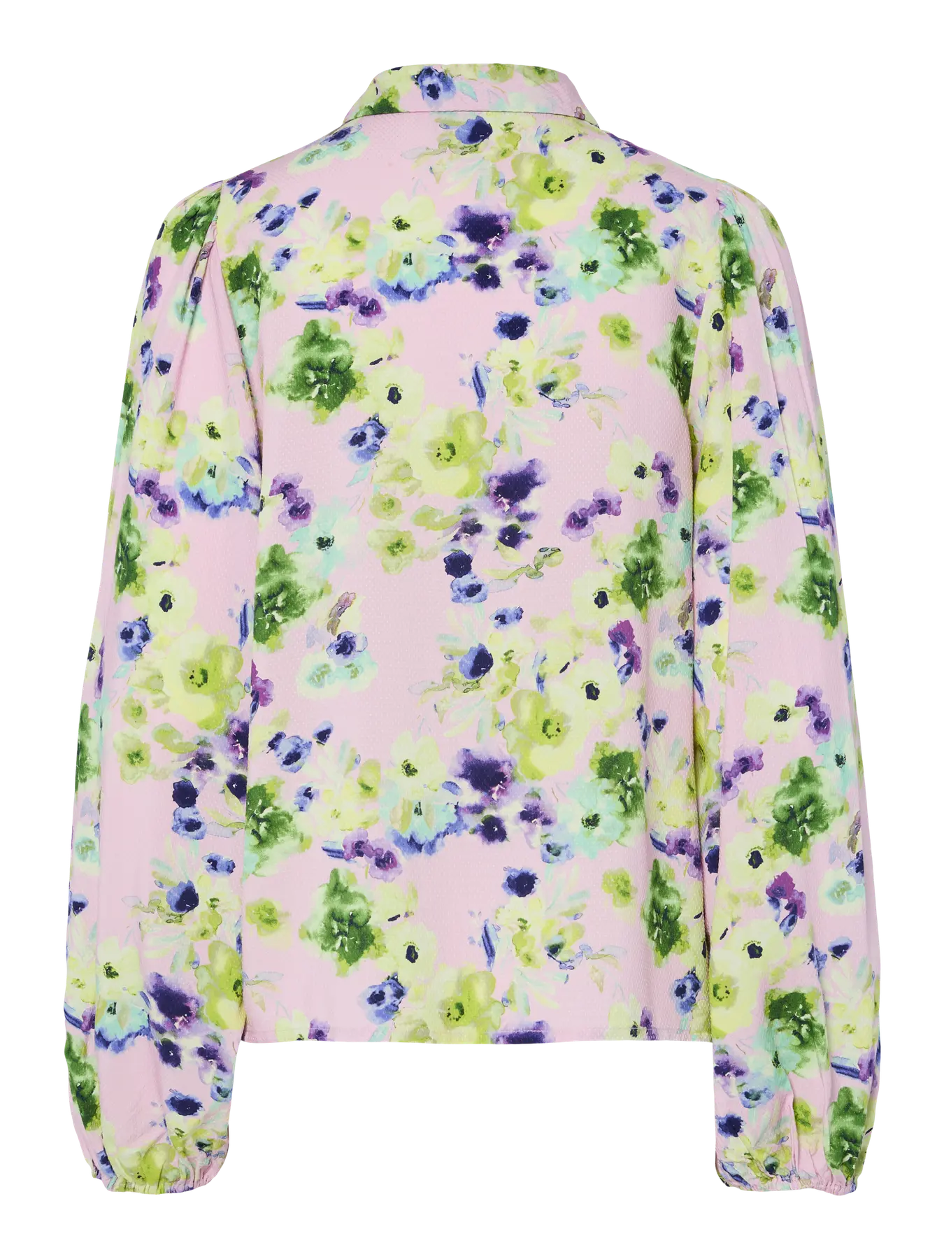 YAS woven colourful blouse