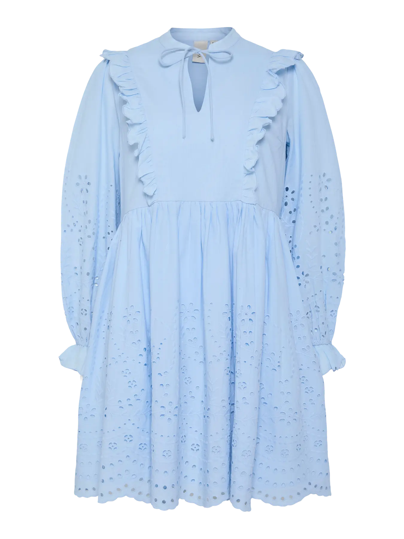 YASLUMA LS DRESS clear sky blue dress