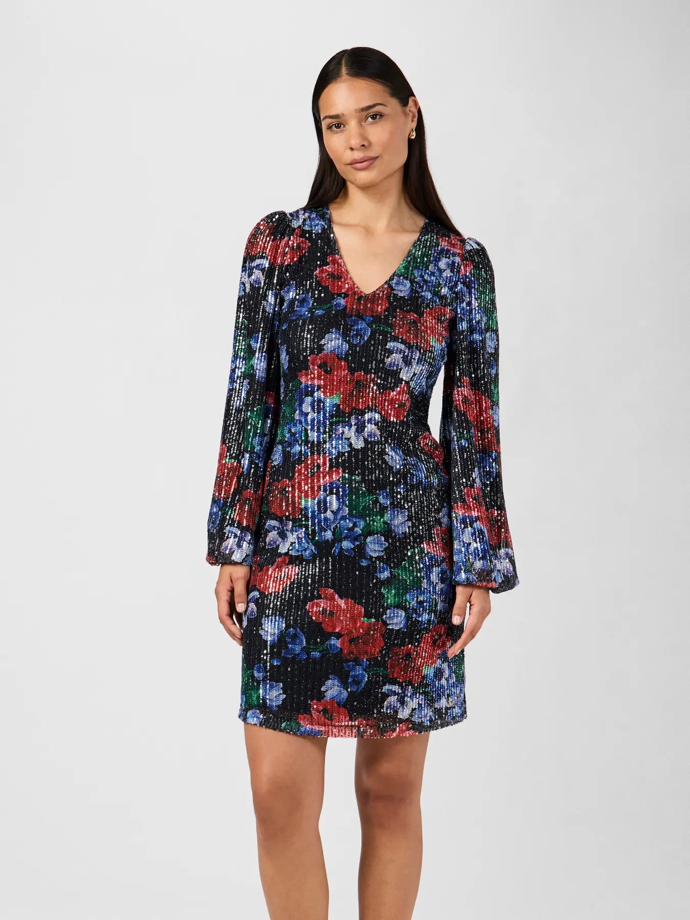 YASPOERA LS SEQUIN DRESS