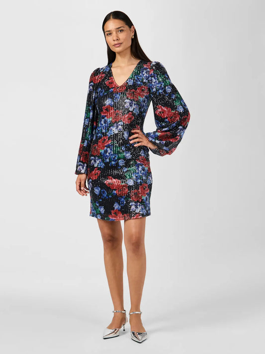 YASPOERA LS SEQUIN DRESS