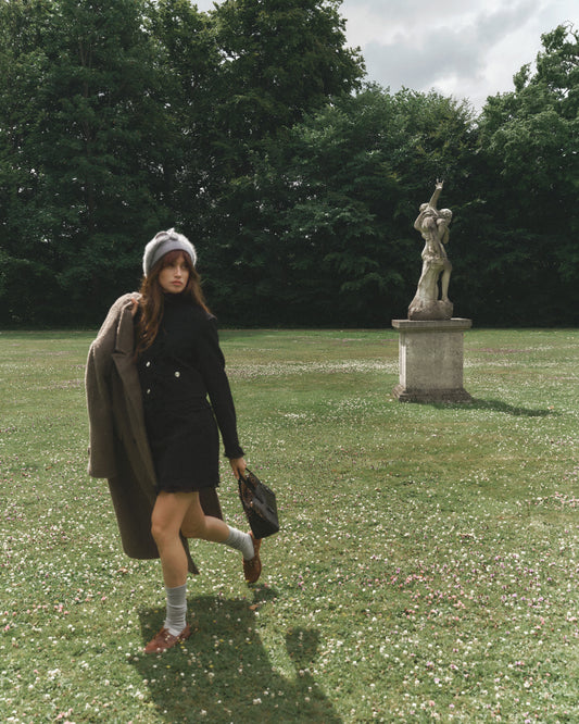 Yasfuri LS Chocolate Brown long coat