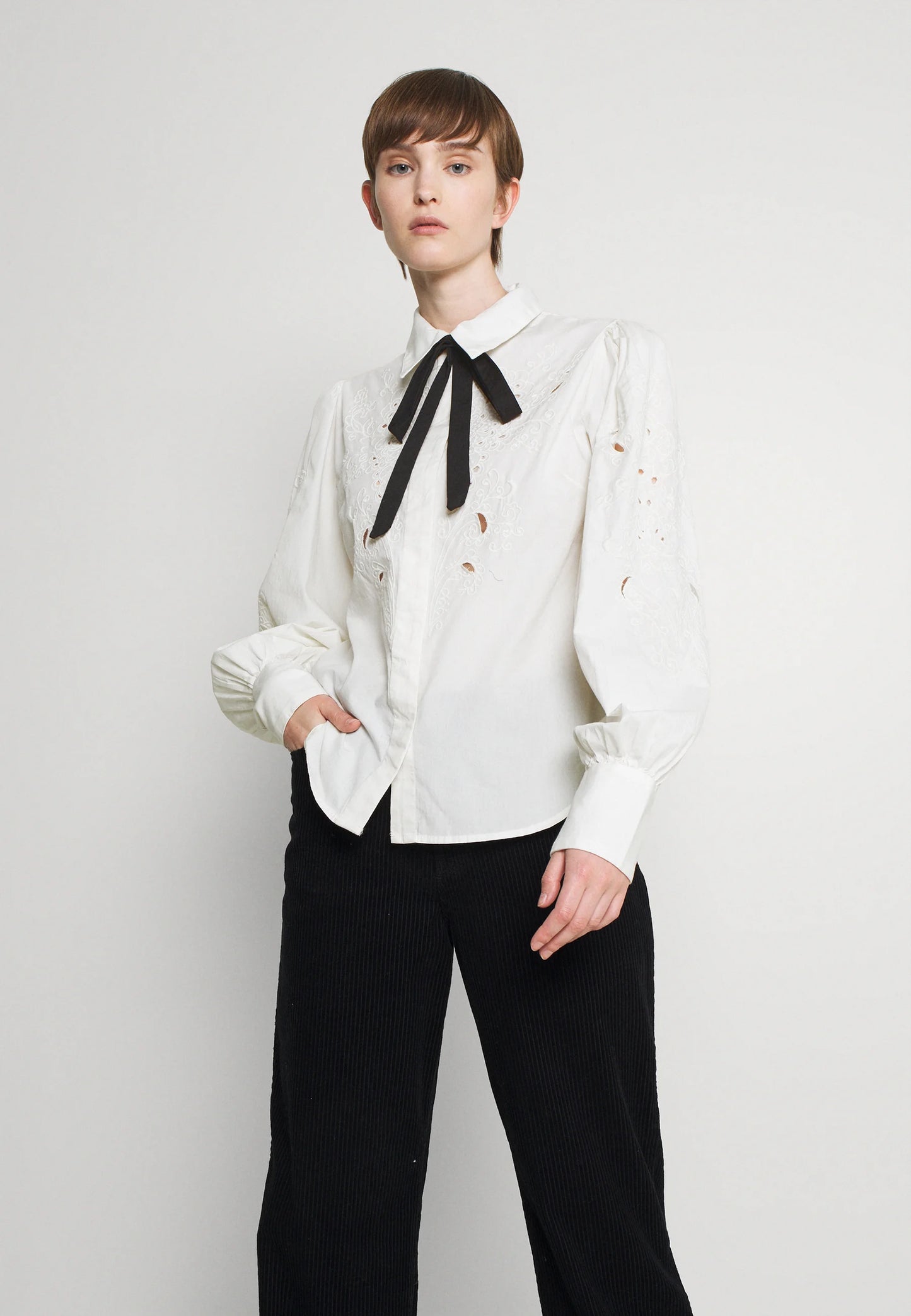 YAS YASGARDA SHIRT - organic cotton blouse