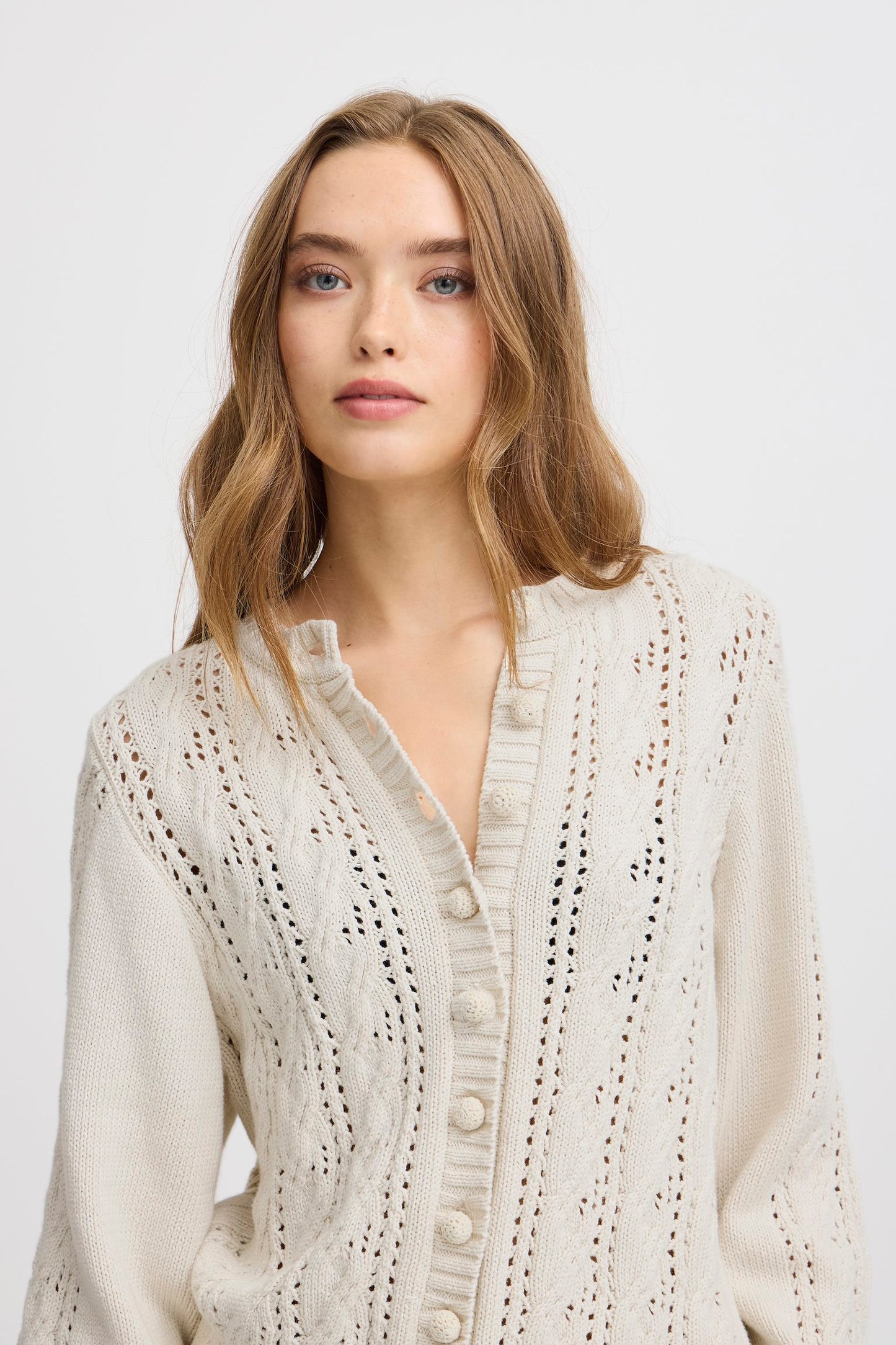 IRGABRIL birch cardigan