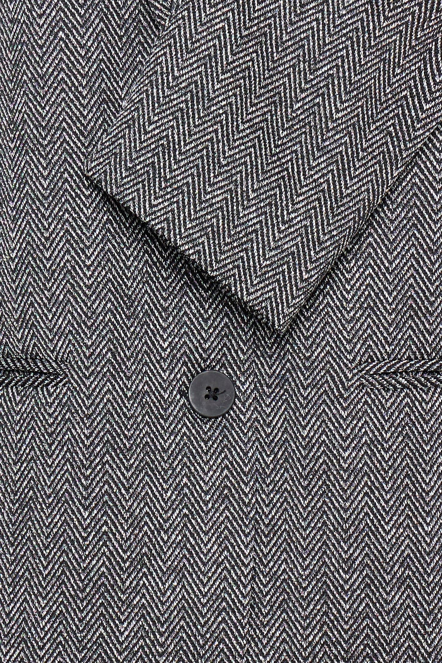 IHKATE BLAZER Black/White Herringbone