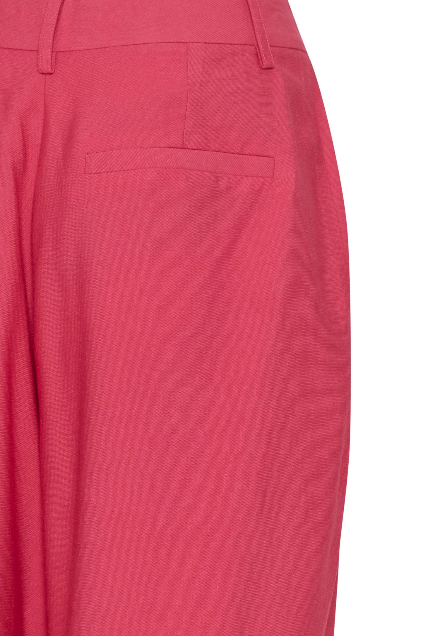 Carmine Hot Pink Wide Leg Trousers