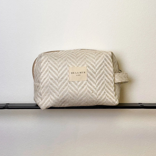 Herringbone Toiletry Bag