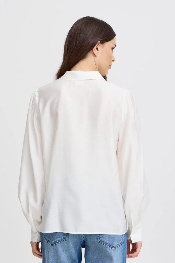 IHKARLANI Cloud Dancer white Shirt