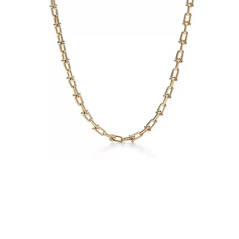 Lena Gold Link Chain Necklace