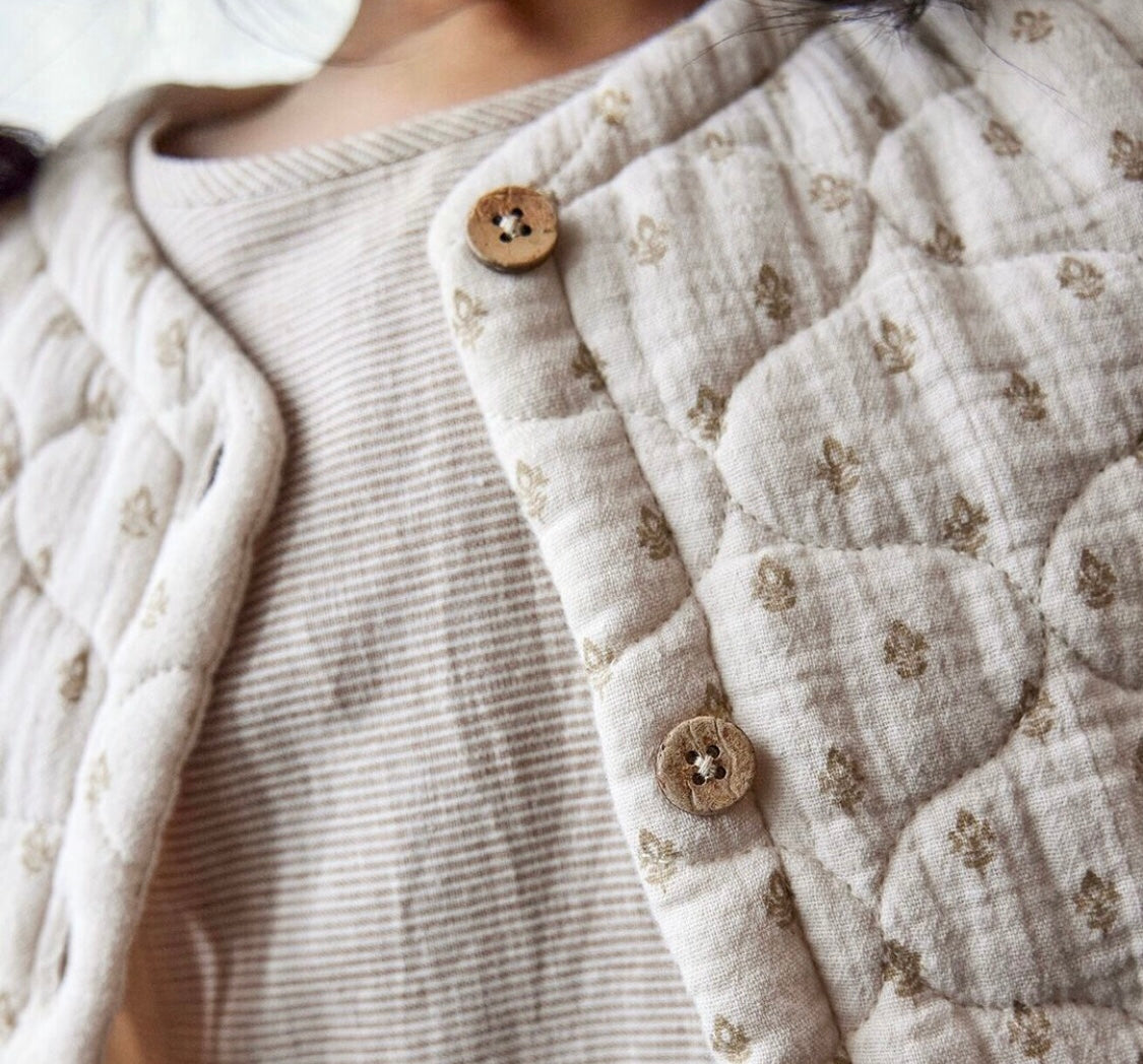 Organic Cotton Quilted Jacket