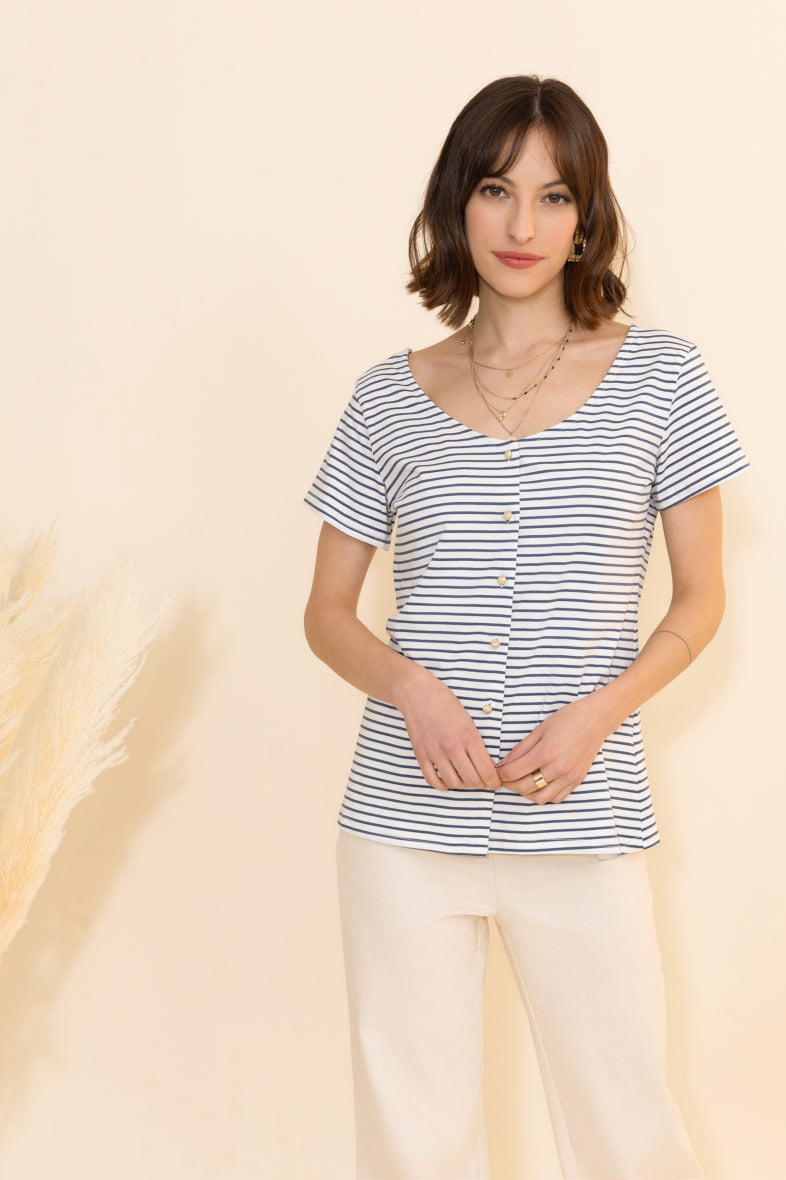 Margot reversible sailor t-shirt