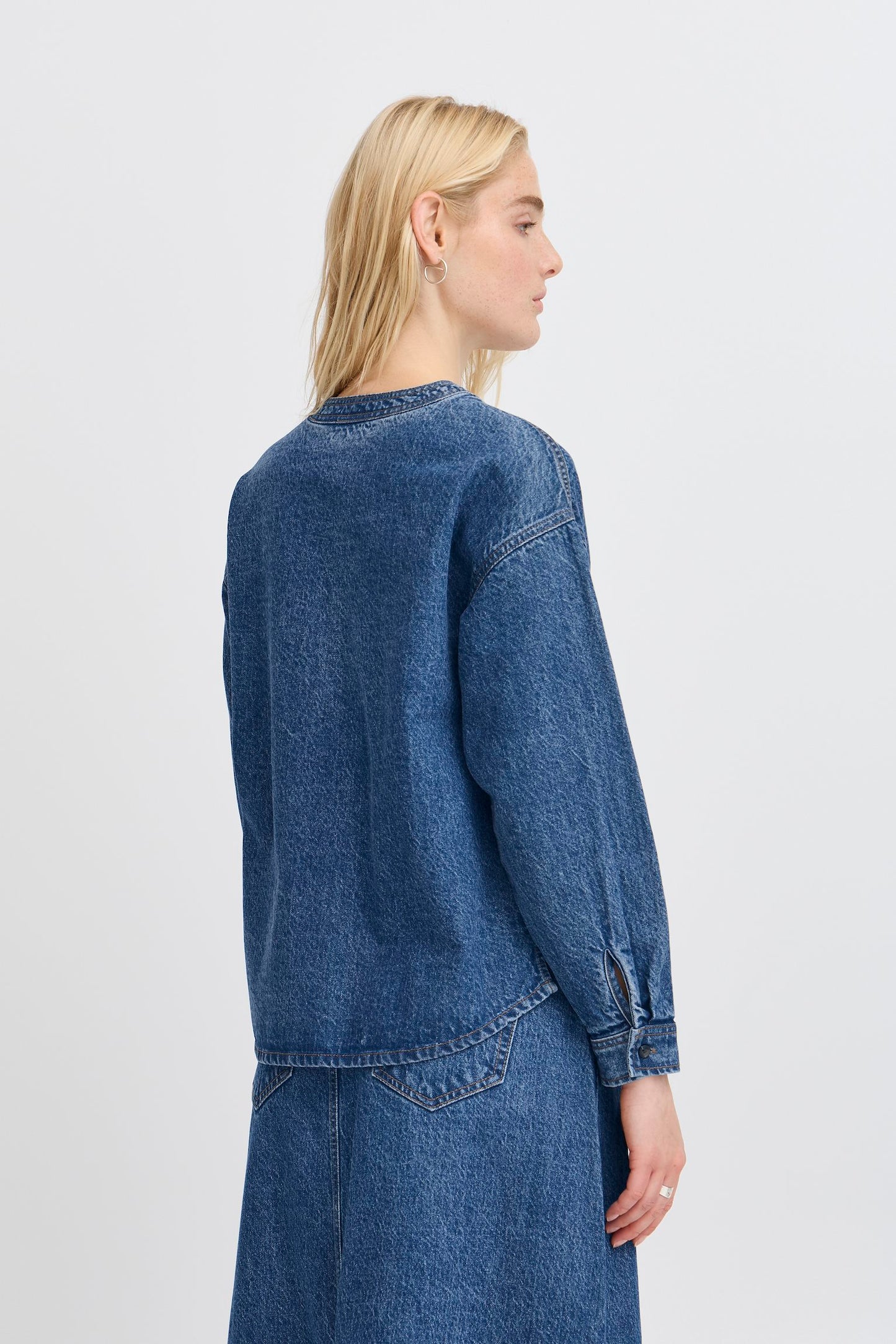 IHAVENY Long sleeved denim shirt