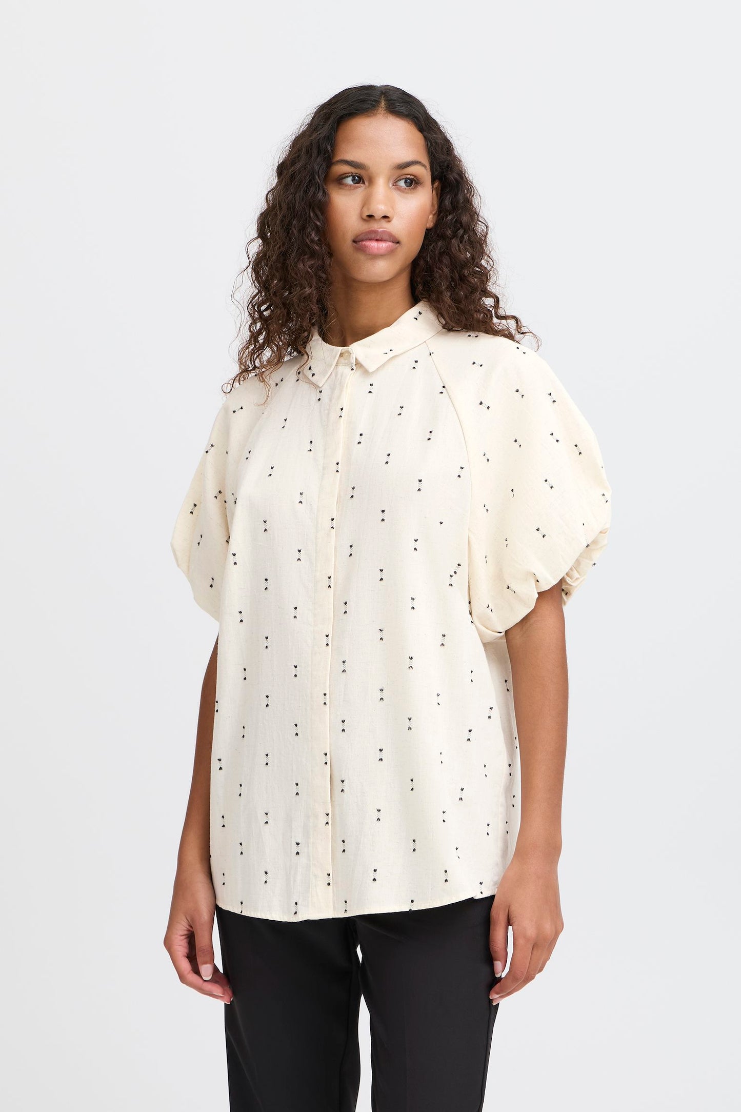 IHHIMALO puff sleeve shirt