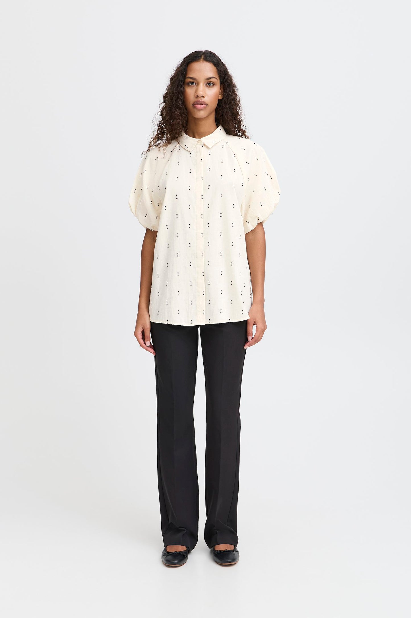 IHHIMALO puff sleeve shirt