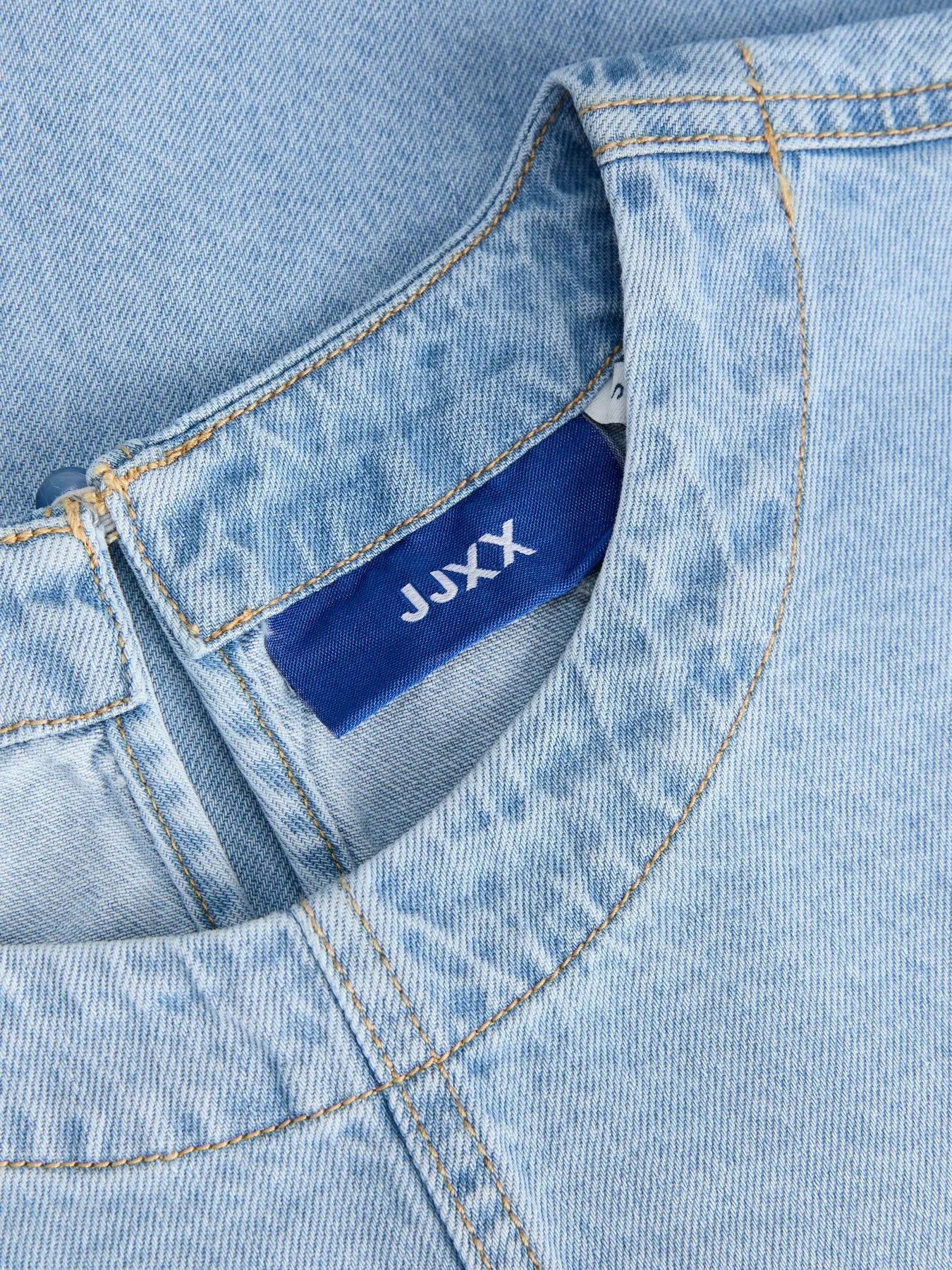 Maxine acid wash denim tshirt top