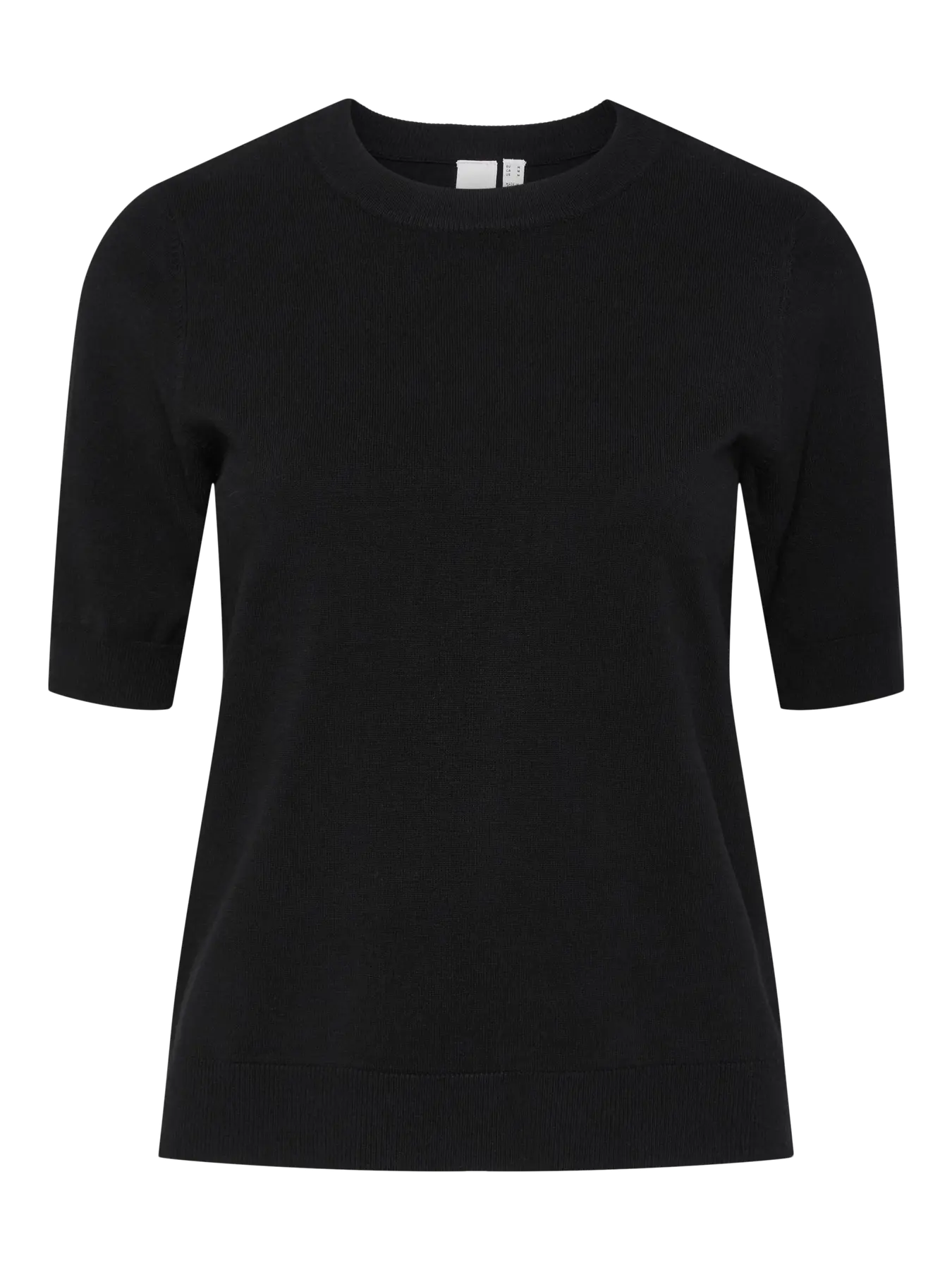 YASLENA KNITTED PULLOVER jumper - black