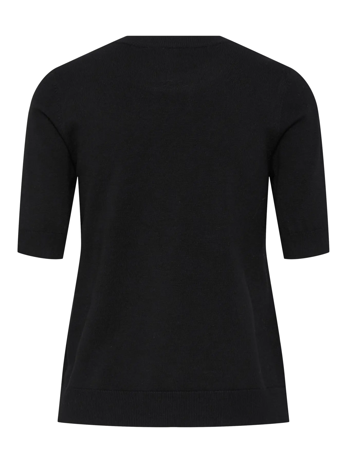 YASLENA KNITTED PULLOVER jumper - black