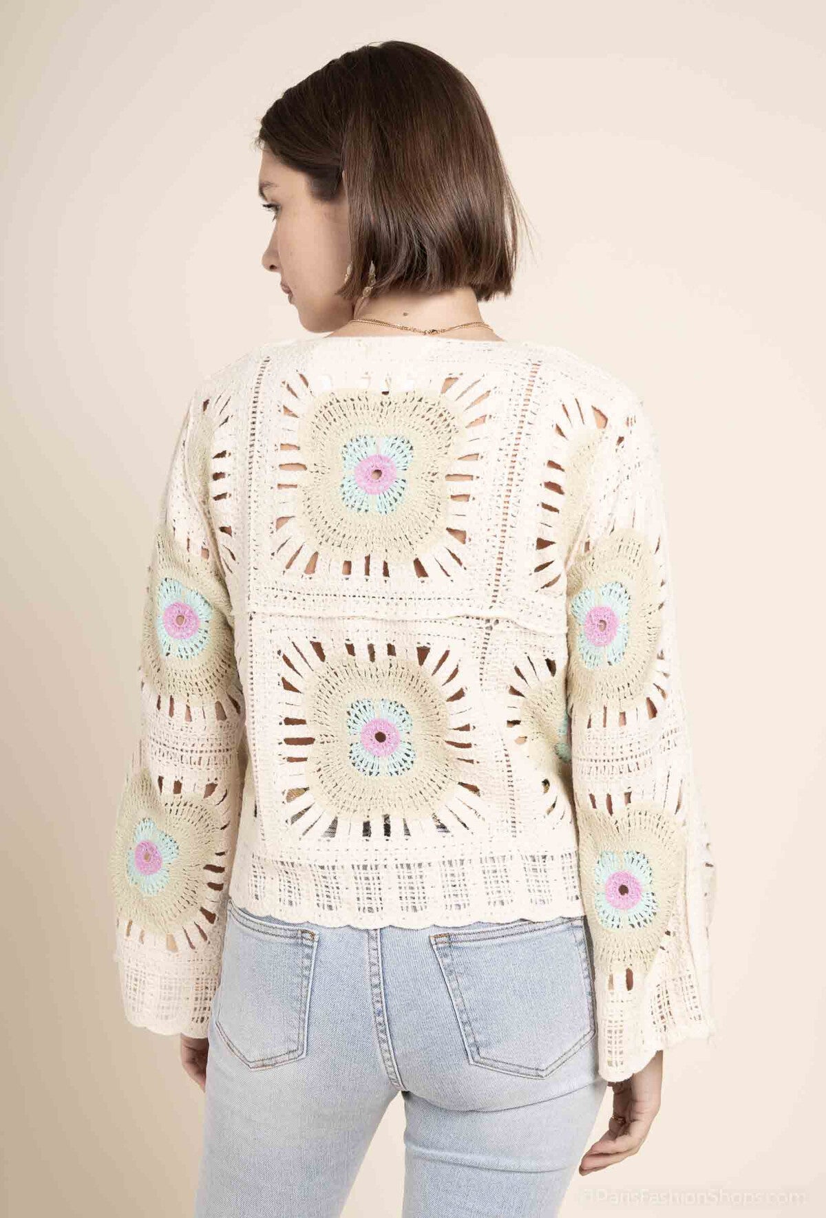 Molly pastel crochet jumper