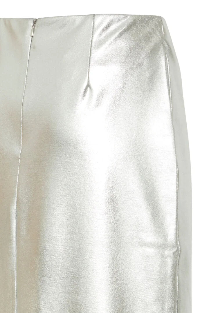 Ichi Ihkate Metallic Skirt