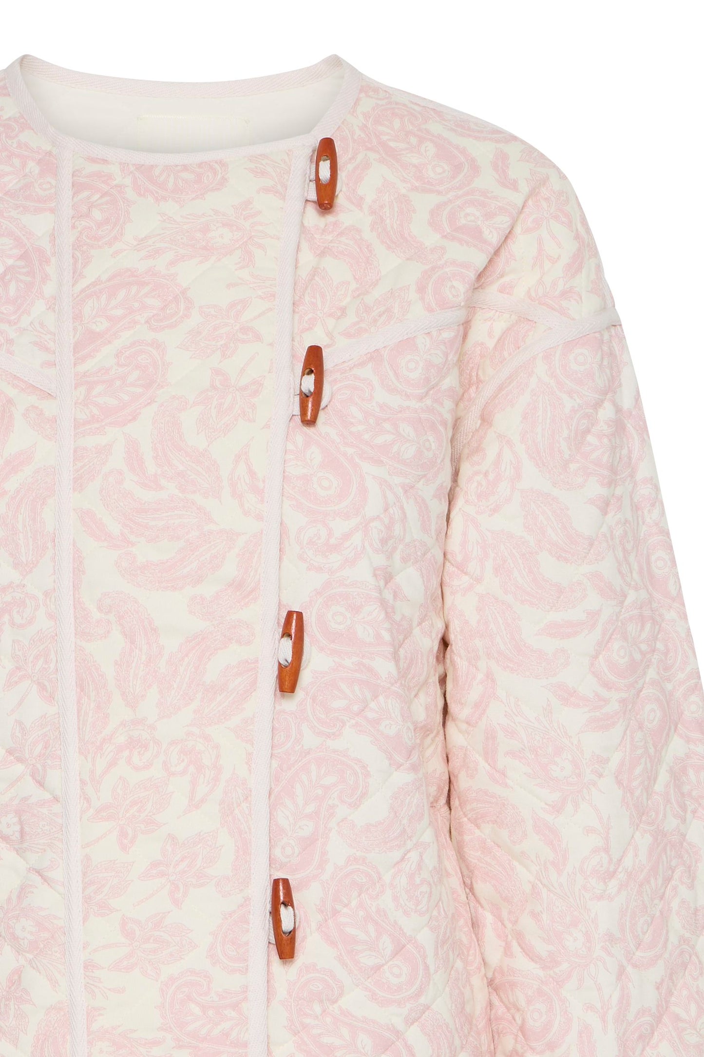 Atelier Rêve pink floral quilted jacket