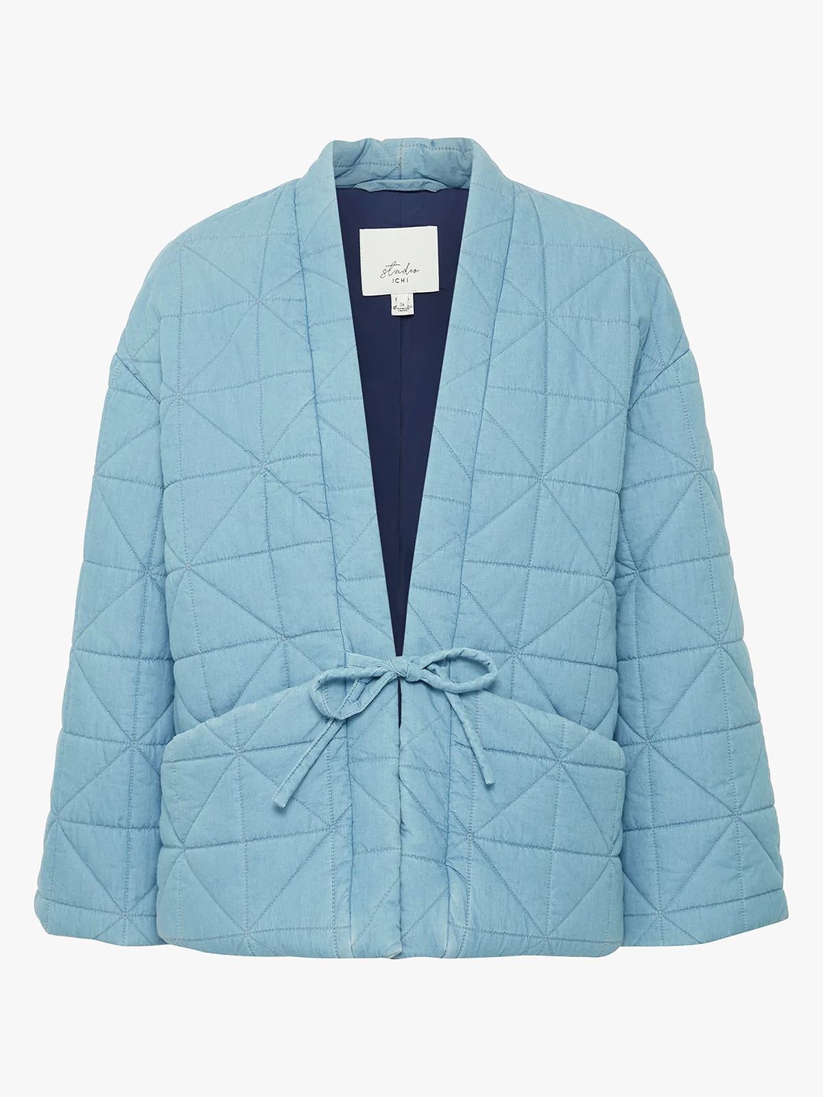 Hevira Quilted Denim Jacket