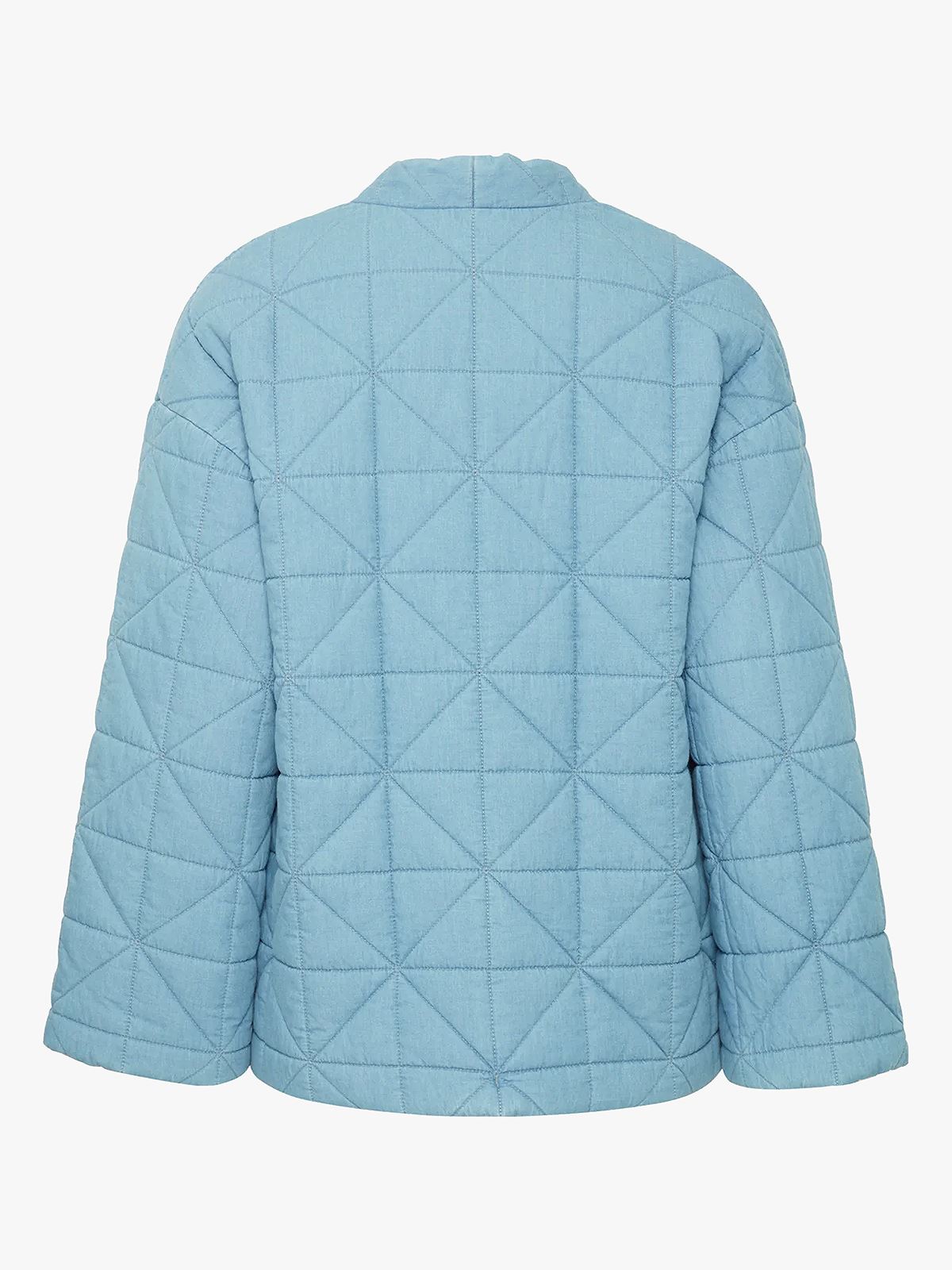 Hevira Quilted Denim Jacket