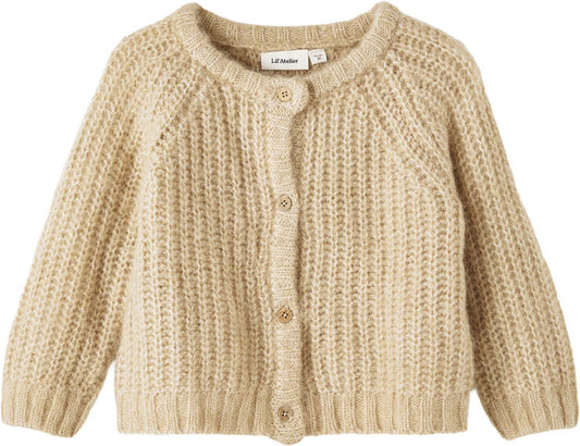 Lil' Atelier Cosy fluffy wool knit cardigan