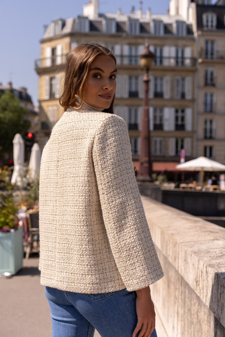 Sofia tweed boucle jacket