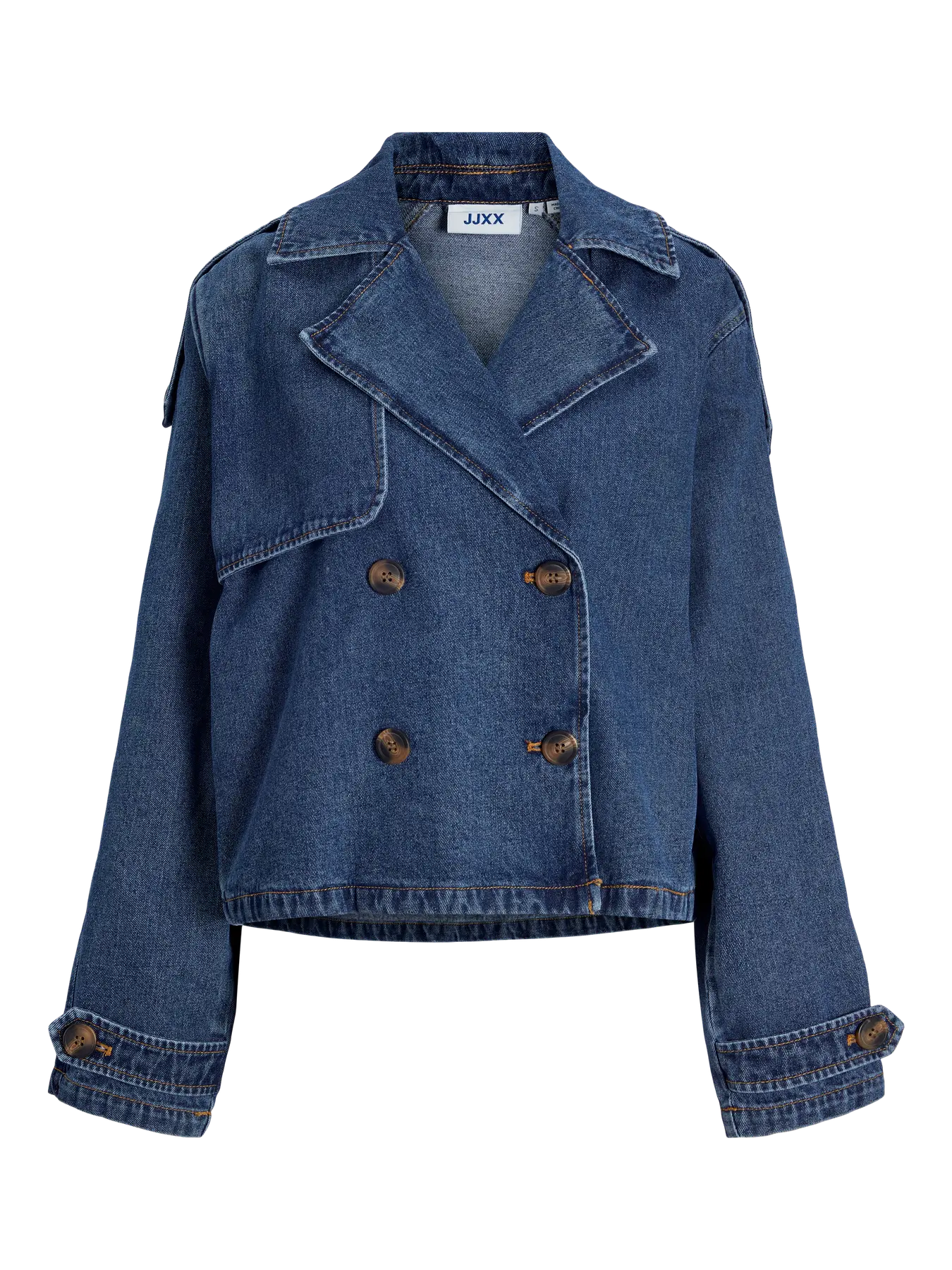 Charlie denim trench jacket