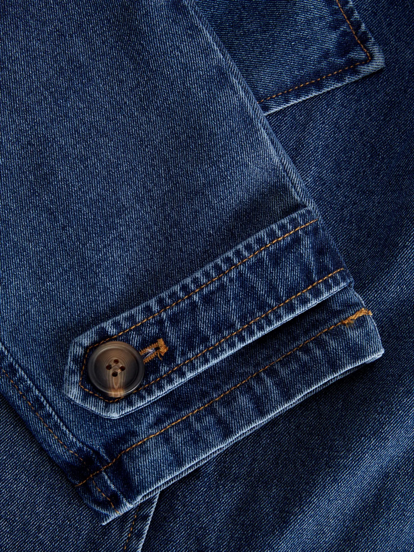 Charlie denim trench jacket