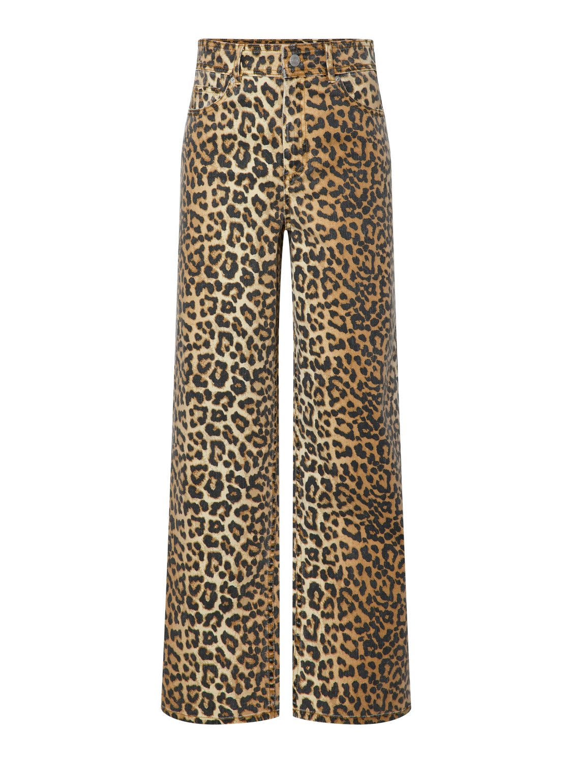 YASLEONORA Leopard jeans