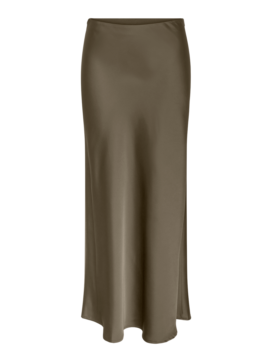 YASPELLA HW maxi satin skirt