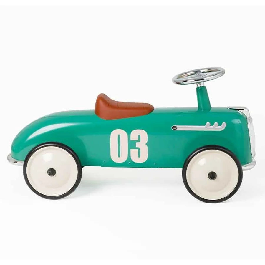 Tender Turquoise Green Roadster Ride on